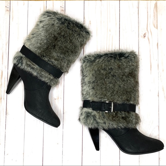 Impo Shoes - NWOT Impo Faux Fur and Suede Midcalf Boots